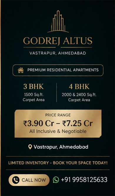 Godrej Altus Vastrapur